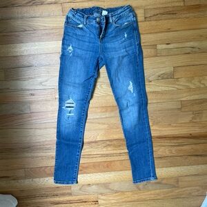 GAP Kids Blue Distressed Jeans